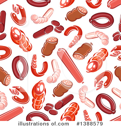 Pepperoni Clipart #1388579 by Vector Tradition SM