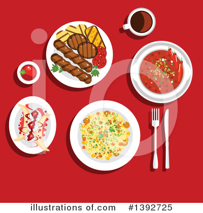 Royalty-Free (RF) Food Clipart Illustration by Vector Tradition SM - Stock Sample #1392725