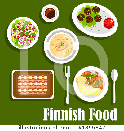 Royalty-Free (RF) Food Clipart Illustration by Vector Tradition SM - Stock Sample #1395847