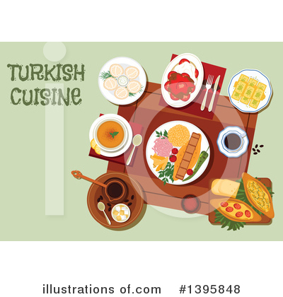 Royalty-Free (RF) Food Clipart Illustration by Vector Tradition SM - Stock Sample #1395848