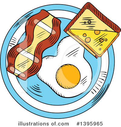 Bacon Clipart #1395965 by Vector Tradition SM