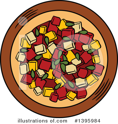 Royalty-Free (RF) Food Clipart Illustration by Vector Tradition SM - Stock Sample #1395984