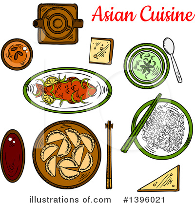 Asia Clipart #1396021 by Vector Tradition SM