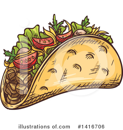 Kebab Clipart #1416706 by Vector Tradition SM