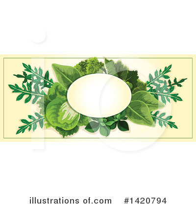 Spinach Clipart #1420794 by Vector Tradition SM