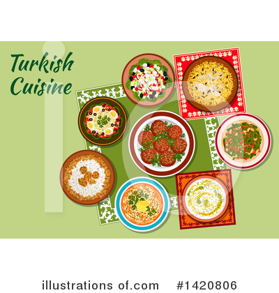 Royalty-Free (RF) Food Clipart Illustration by Vector Tradition SM - Stock Sample #1420806