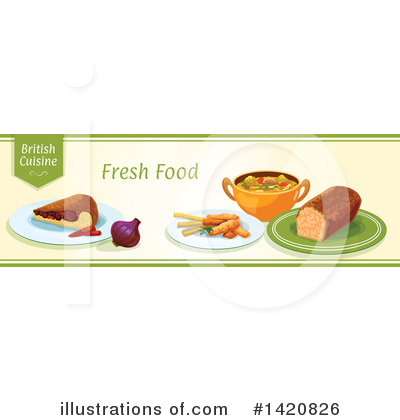 Royalty-Free (RF) Food Clipart Illustration by Vector Tradition SM - Stock Sample #1420826