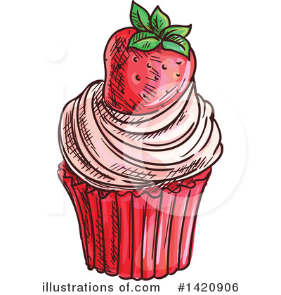 Royalty-Free (RF) Food Clipart Illustration by Vector Tradition SM - Stock Sample #1420906