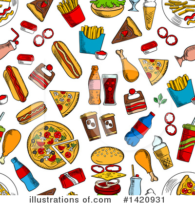 Royalty-Free (RF) Food Clipart Illustration by Vector Tradition SM - Stock Sample #1420931