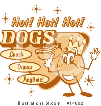 Hot Dog Clipart #14802 by Andy Nortnik