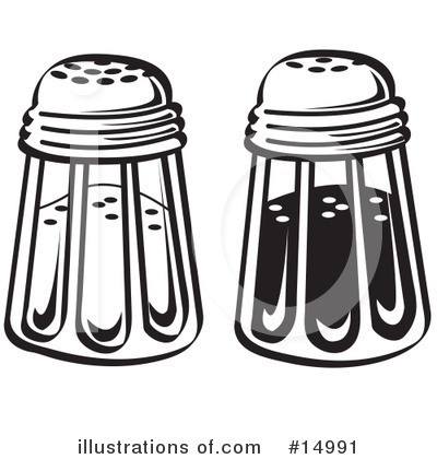 Salt And Pepper Shakers Clipart #14991 by Andy Nortnik