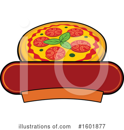 Pizza Clipart #1601877 by Vector Tradition SM