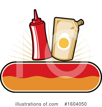 Ketchup Clipart #1604050 by Vector Tradition SM