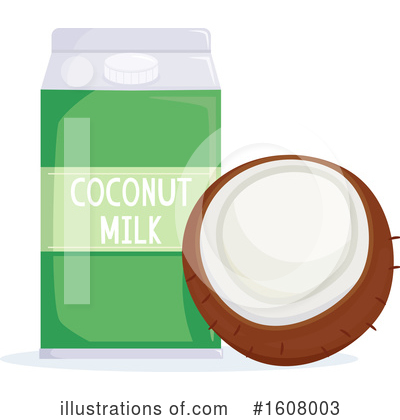 Coconut Clipart #1608003 by BNP Design Studio