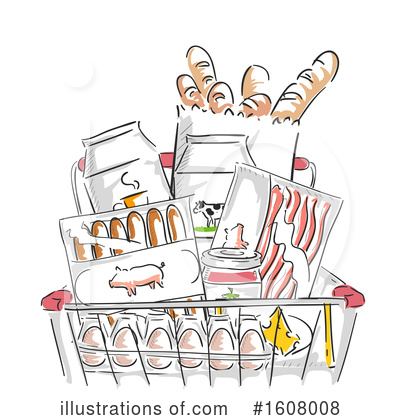 Royalty-Free (RF) Food Clipart Illustration by BNP Design Studio - Stock Sample #1608008