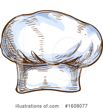 Chef Hat Clipart #1608077 by Vector Tradition SM
