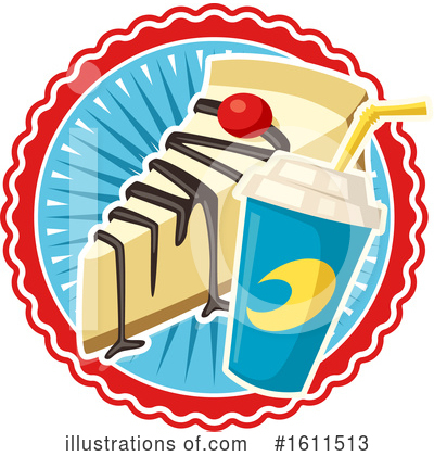 Cheesecake Clipart #1611513 by Vector Tradition SM