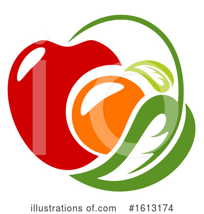 Vegetarian Clipart #1613174 by Vector Tradition SM