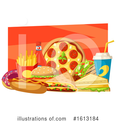 Sandwich Clipart #1613184 by Vector Tradition SM