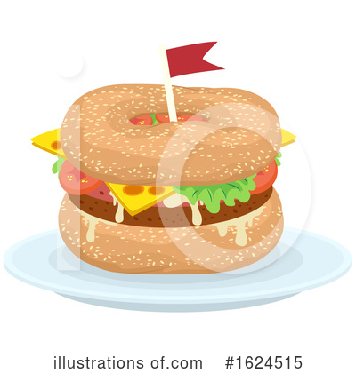 Hamburger Clipart #1624515 by BNP Design Studio