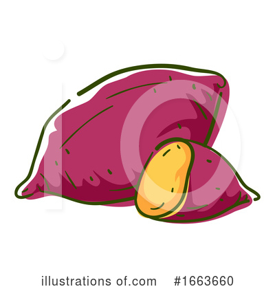 Potato Clipart #1663660 by BNP Design Studio
