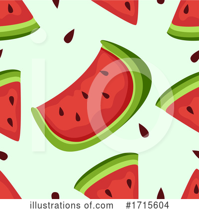 Watermelon Clipart #1715604 by BNP Design Studio
