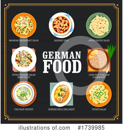 Royalty-Free (RF) Food Clipart Illustration by Vector Tradition SM - Stock Sample #1739985