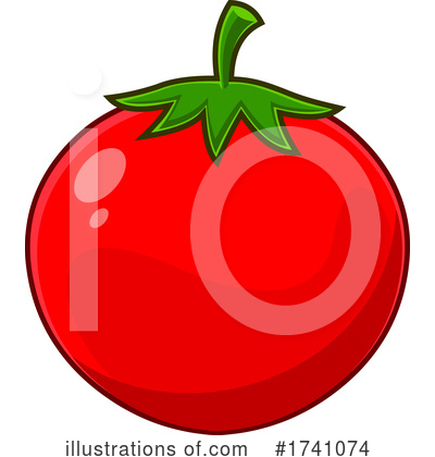 Tomato Clipart #1741074 by Hit Toon