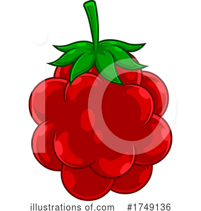 Raspberry Clipart #1749136 by Hit Toon