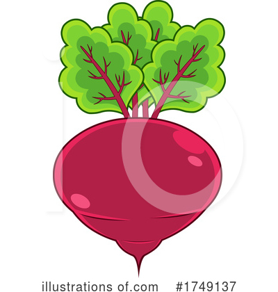 Beet Clipart #1749137 by Hit Toon