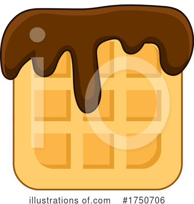 Waffle Clipart #1750706 by Hit Toon