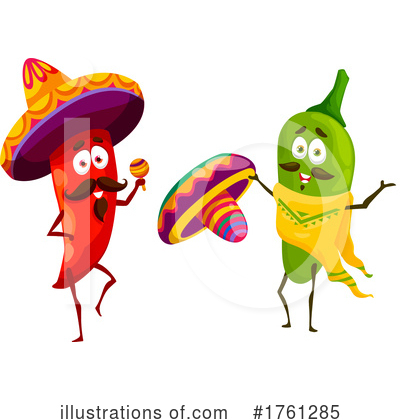 Jalapeno Clipart #1761285 by Vector Tradition SM