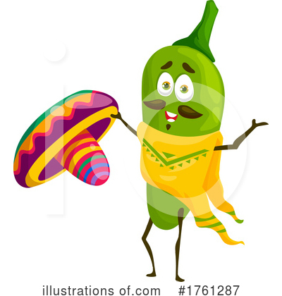 Jalapeno Clipart #1761287 by Vector Tradition SM