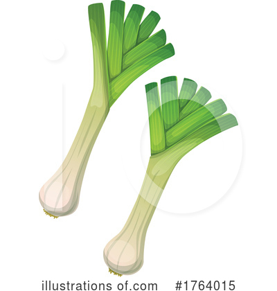 Leek Clipart #1764015 by Vector Tradition SM