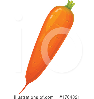 Carrot Clipart #1764021 by Vector Tradition SM