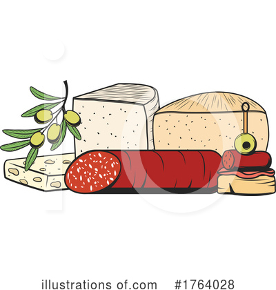 Cheese Clipart #1764028 by Vector Tradition SM