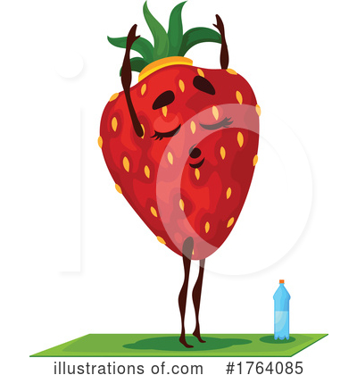 Strawberry Clipart #1764085 by Vector Tradition SM