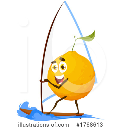 Lemon Clipart #1768613 by Vector Tradition SM