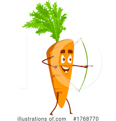 Carrot Clipart #1768770 by Vector Tradition SM