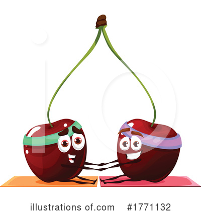 Cherry Clipart #1771132 by Vector Tradition SM