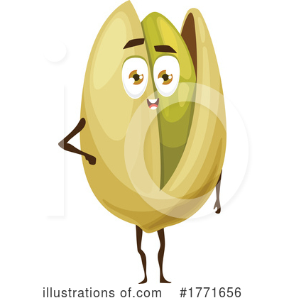 Pistachio Clipart #1771656 by Vector Tradition SM
