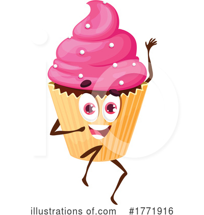 Cupcake Clipart #1771916 by Vector Tradition SM