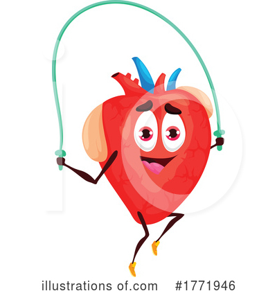 Human Heart Clipart #1771946 by Vector Tradition SM