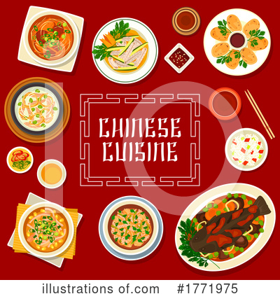 Chinese Food Clipart #1771975 by Vector Tradition SM
