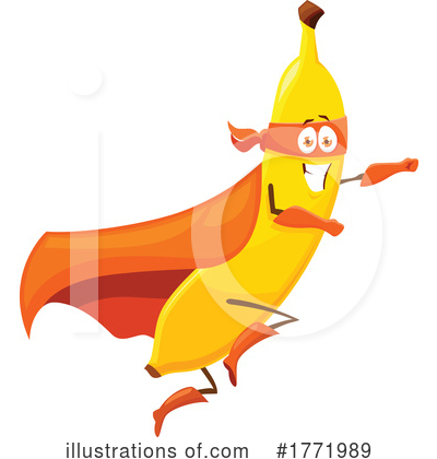 Banana Clipart #1771989 by Vector Tradition SM