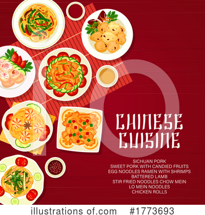 Chinese Food Clipart #1773693 by Vector Tradition SM