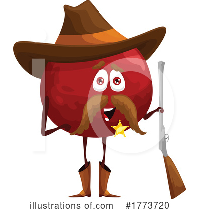 Sheriff Clipart #1773720 by Vector Tradition SM