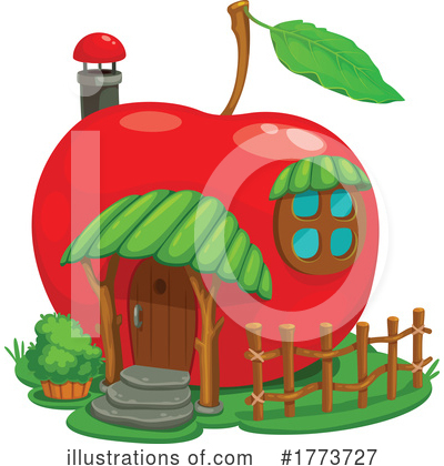 Fairy House Clipart #1773727 by Vector Tradition SM