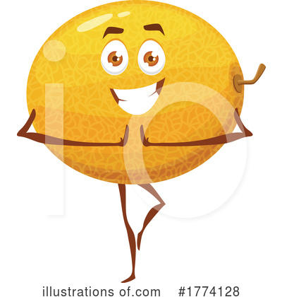 Melon Clipart #1774128 by Vector Tradition SM