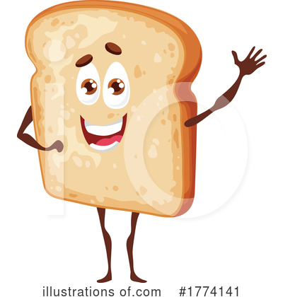 Toast Clipart #1774141 by Vector Tradition SM